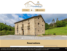 Tablet Screenshot of casarurallugocosta.com